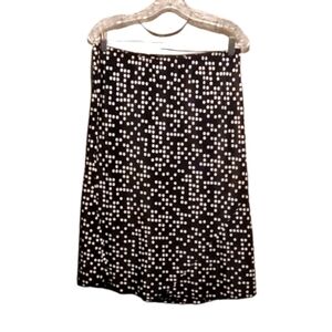 Tabloid Silky Mini Skirt Polka Dot Size 12‎